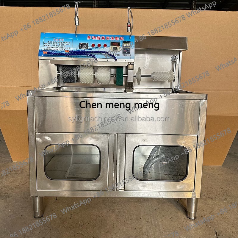 Sports Equipment Dryer - เครื่องซักรองเท้าอัตโนมัติ สแตนเลส สำหรับรองเท้าผ้าใบ รองเท้ากีฬา ขจัดคราบ พร้อมฟังก์ชั่นอบแห้ง