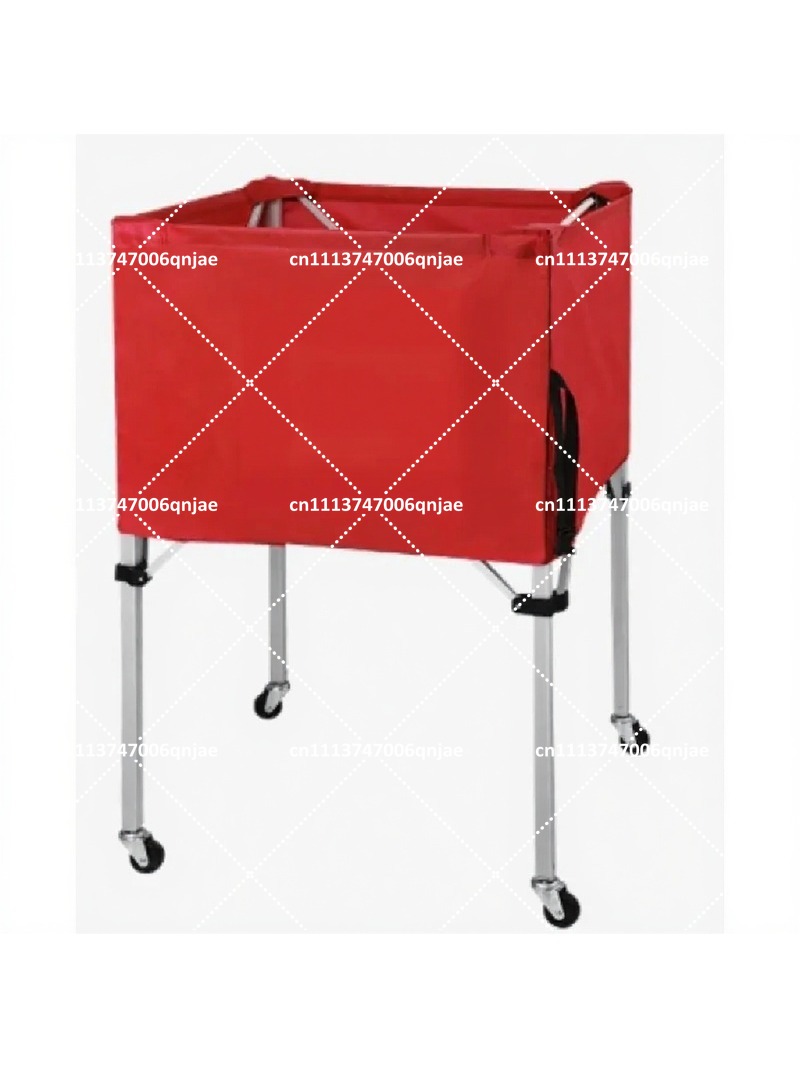 Sports Equipment Trolley - รถเข็นเก็บลูกบอลแบบพับได้ ทนทาน น้ำหนักเบา สำหรับอุปกรณ์กีฬาบาสเก็ตบอล ฟุตบอล วอลเลย์บอล