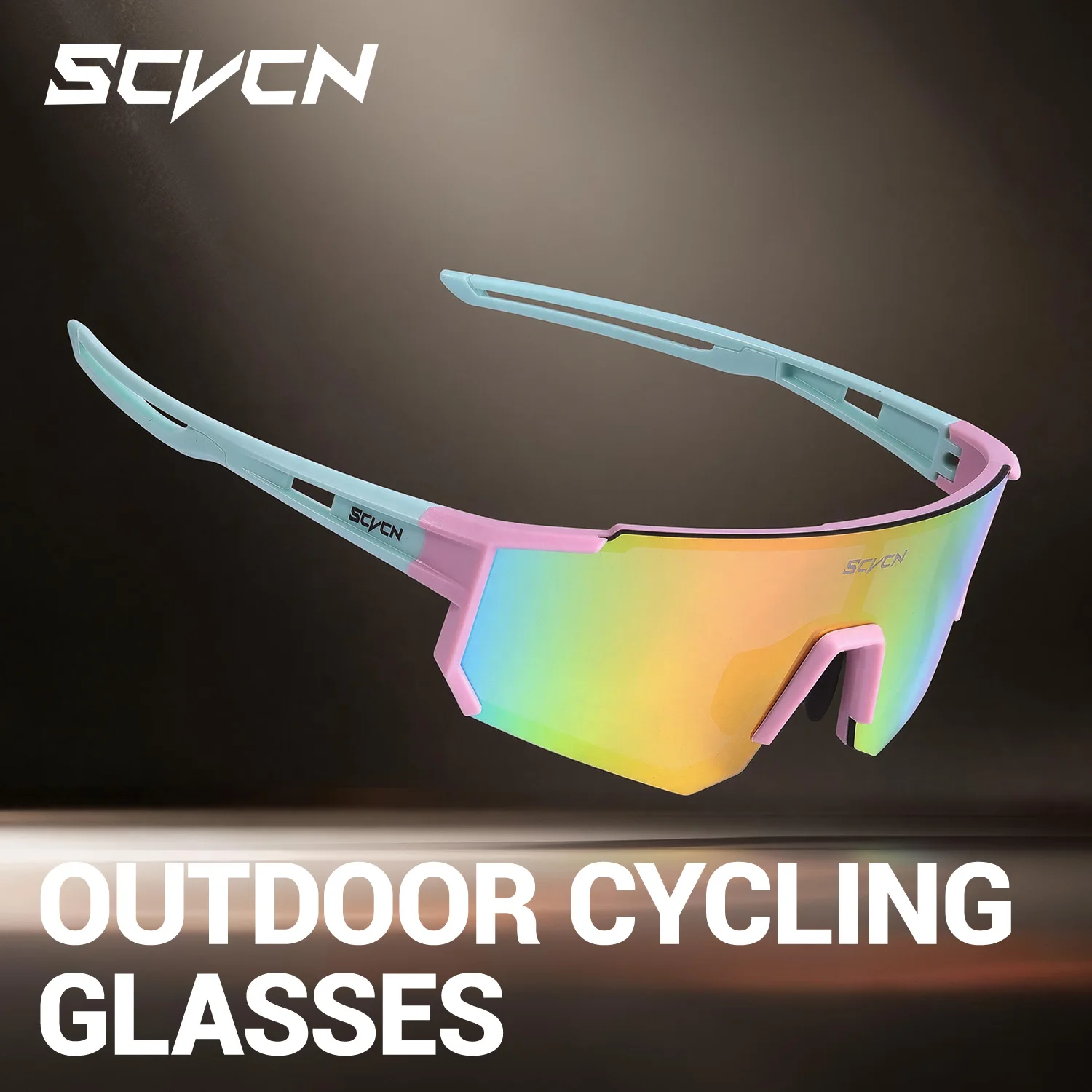 Sports Equipment Photos - แว่นตาปั่นจักรยานสีชมพูสำหรับผู้หญิง SCVCN อุปกรณ์เสริมสำหรับถ่ายภาพจักรยาน แว่นตาสำหรับกอล์ฟ แว่นกันแดดสำหรับตั้งแคมป์ ป้องกันรังสียูวี