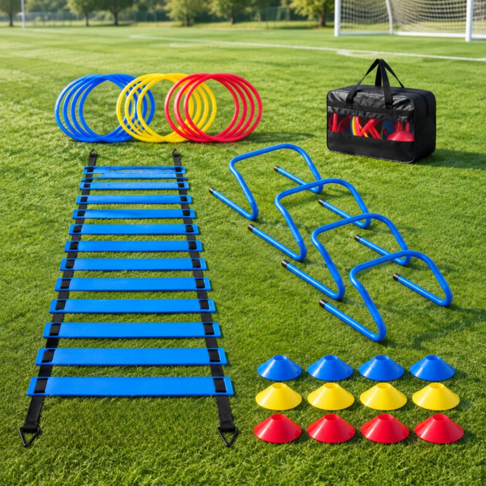 ชุดอุปกรณ์ฝึกความคล่องตัวสำหรั - Football Training Cone บทวิจารณ์และราคา