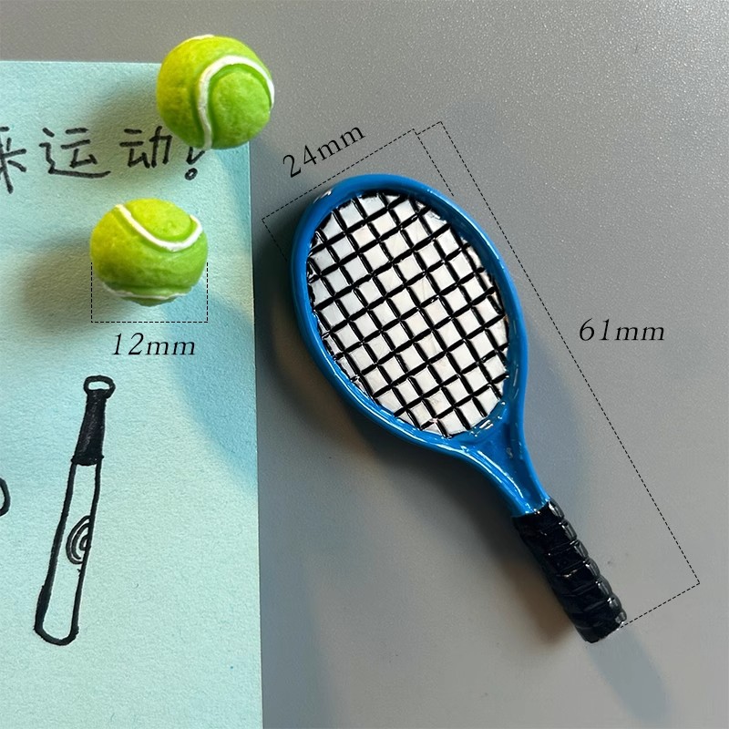 อุปกรณ์กีฬา3D แม่เหล็กติดตู้เย - Sports Equipment Photos บทวิจารณ์และราคา