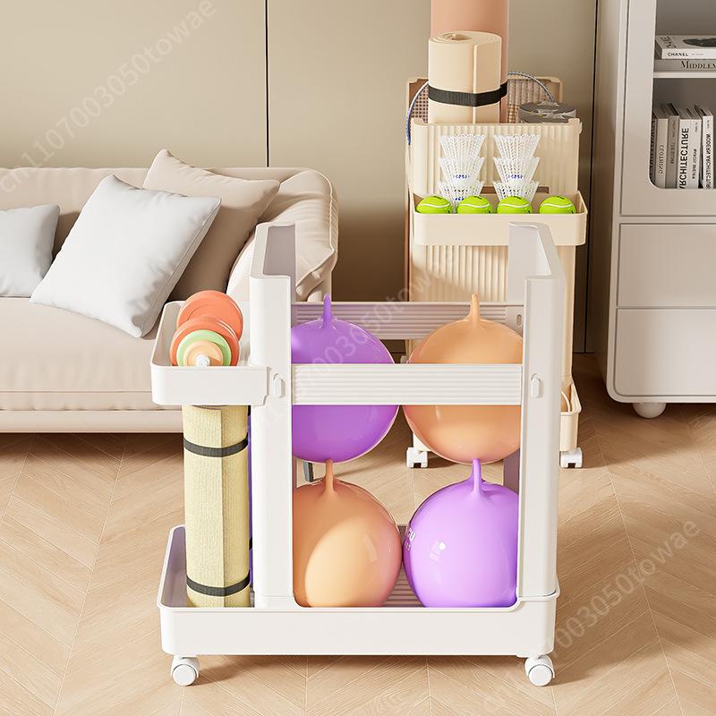 รถเข็นเก็บอุปกรณ์กีฬาพร้อมล้อเ - Sports Equipment Trolley บทวิจารณ์และราคา