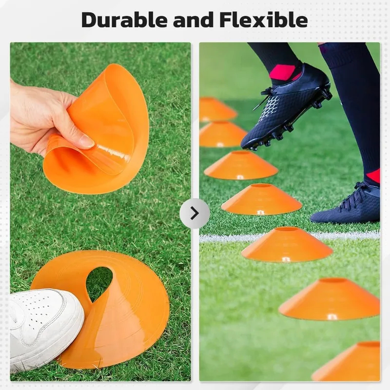 ชุดฝึกซ้อมฟุตบอล 30 ชิ้น แผ่นก - Football Training Cone บทวิจารณ์และราคา