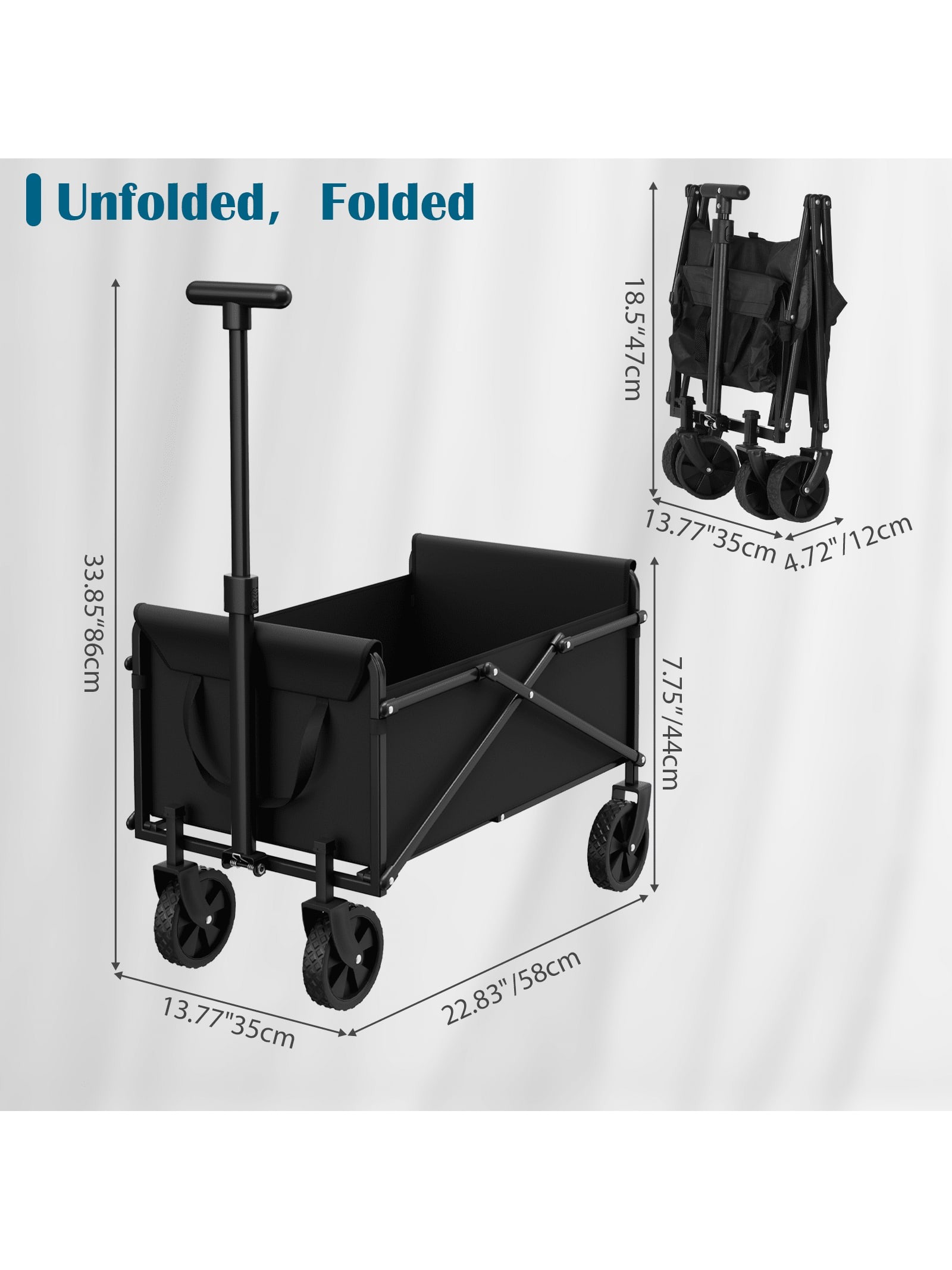 รถเข็นอเนกประสงค์พับได้แบบพกพา - Sports Equipment Trolley บทวิจารณ์และราคา