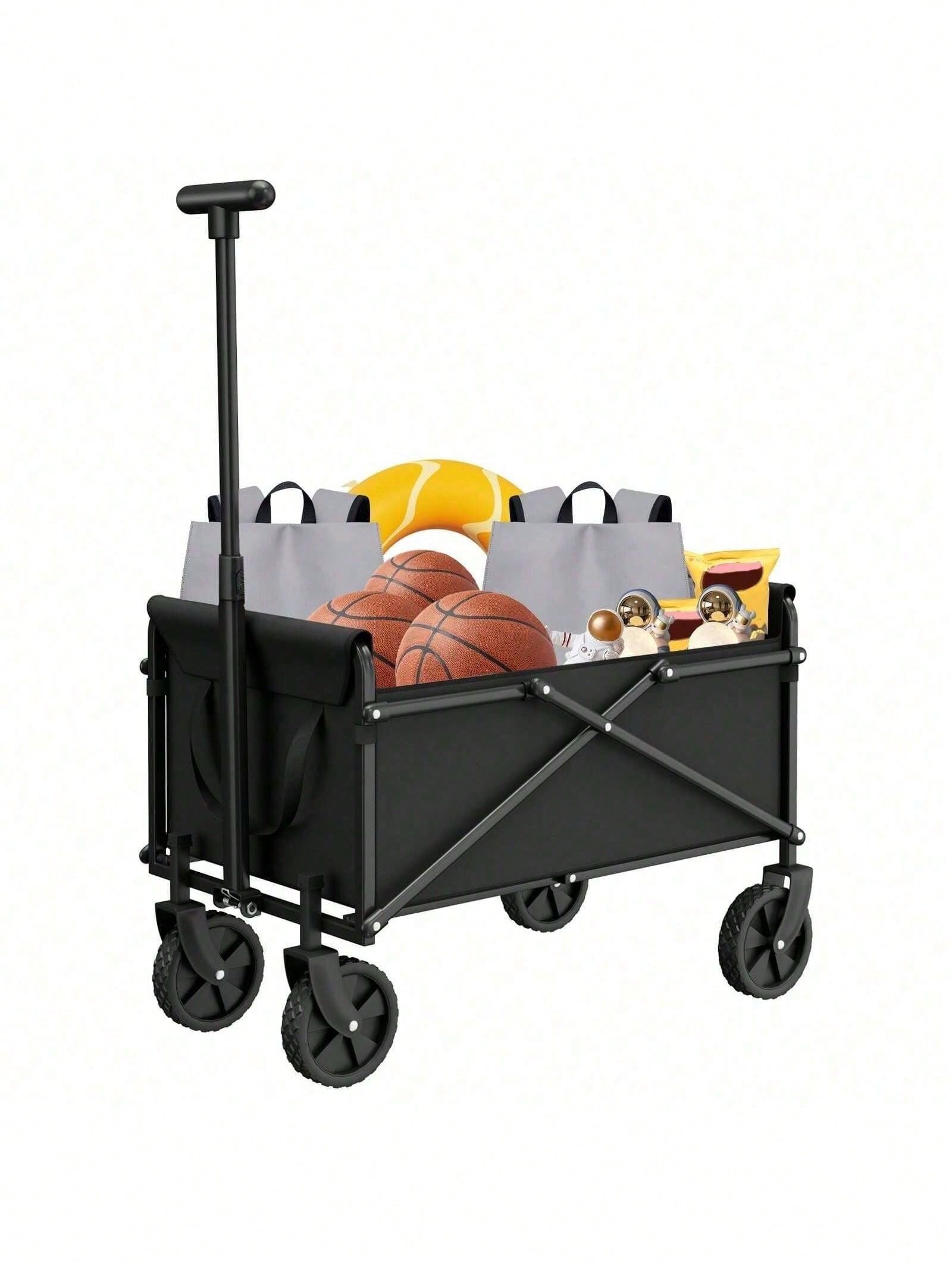 รถเข็นอเนกประสงค์พับได้แบบพกพา - Sports Equipment Trolley บทวิจารณ์และราคา
