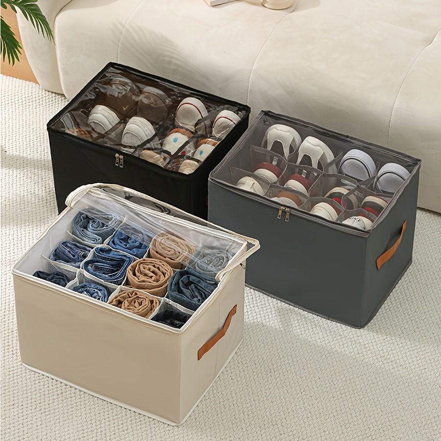 กล่องเก็บรองเท้าแบบพับได้ 1 ชิ - Sports Equipment Box บทวิจารณ์และราคา