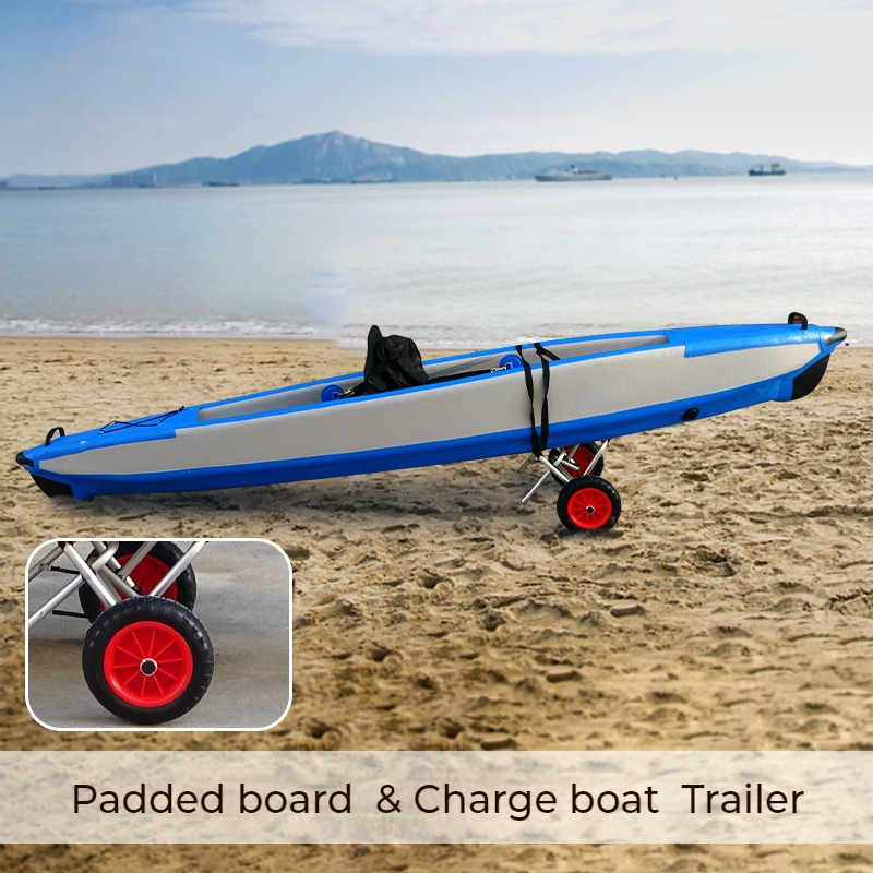 รถเข็นพับได้สำหรับเรือคายัคแบบ - Sports Equipment Trolley บทวิจารณ์และราคา