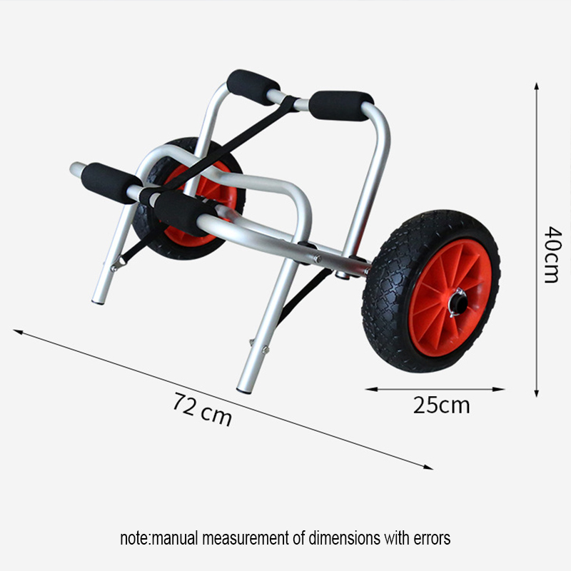 รถเข็นพับได้สำหรับเรือคายัคแบบ - Sports Equipment Trolley บทวิจารณ์และราคา