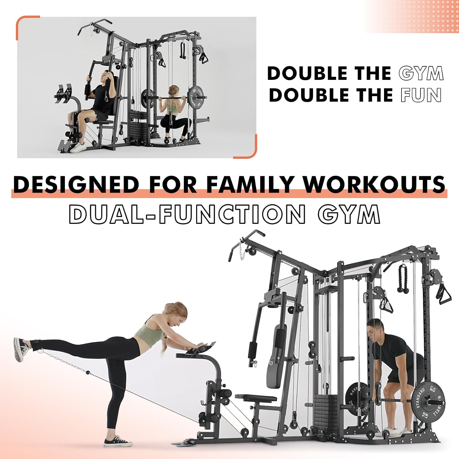 เครื่องออกกำลังกายแบบ Dual-Sta - Sports Equipment At Home บทวิจารณ์และราคา