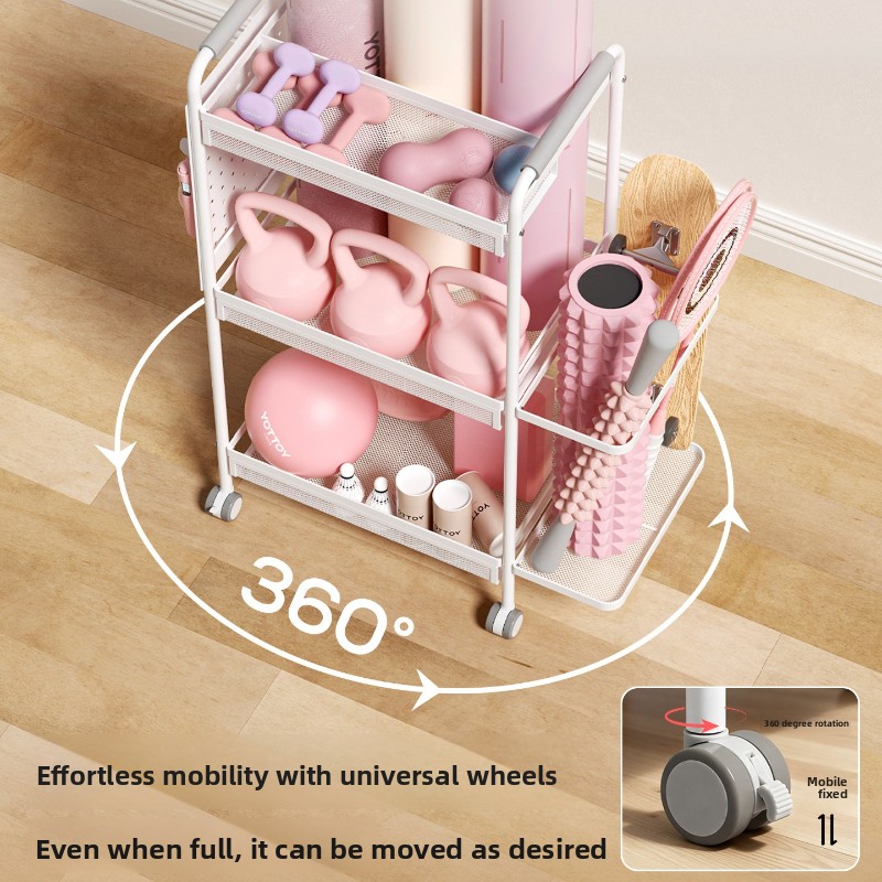 ชั้นวางของเหล็กแบบมินิมอลหลายช - Sports Equipment Trolley บทวิจารณ์และราคา
