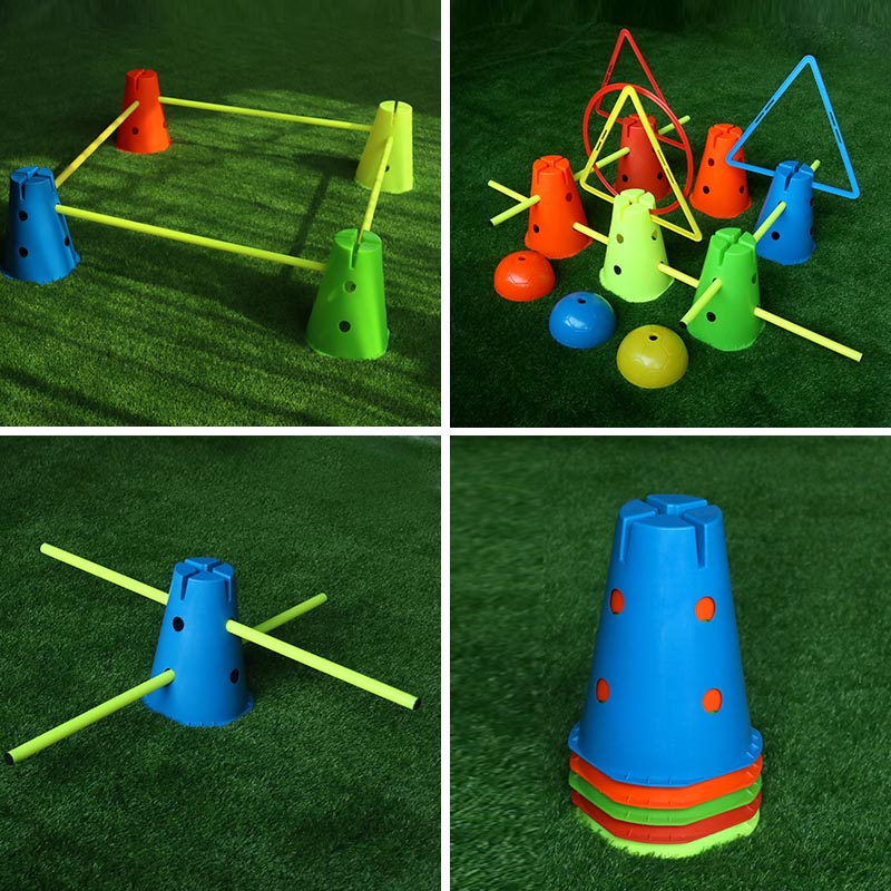 อุปกรณ์ฝึกซ้อมกีฬา โคนและเครื่ - Football Training Cone บทวิจารณ์และราคา