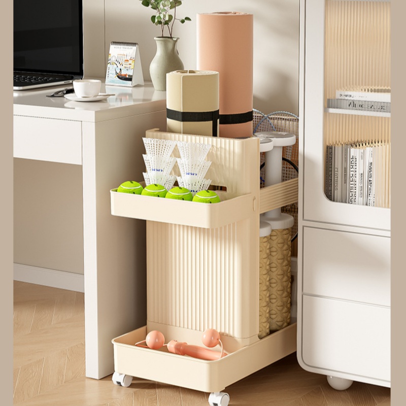 ชั้นวางอุปกรณ์กีฬา ตะกร้าเก็บเ - Sports Equipment Trolley บทวิจารณ์และราคา