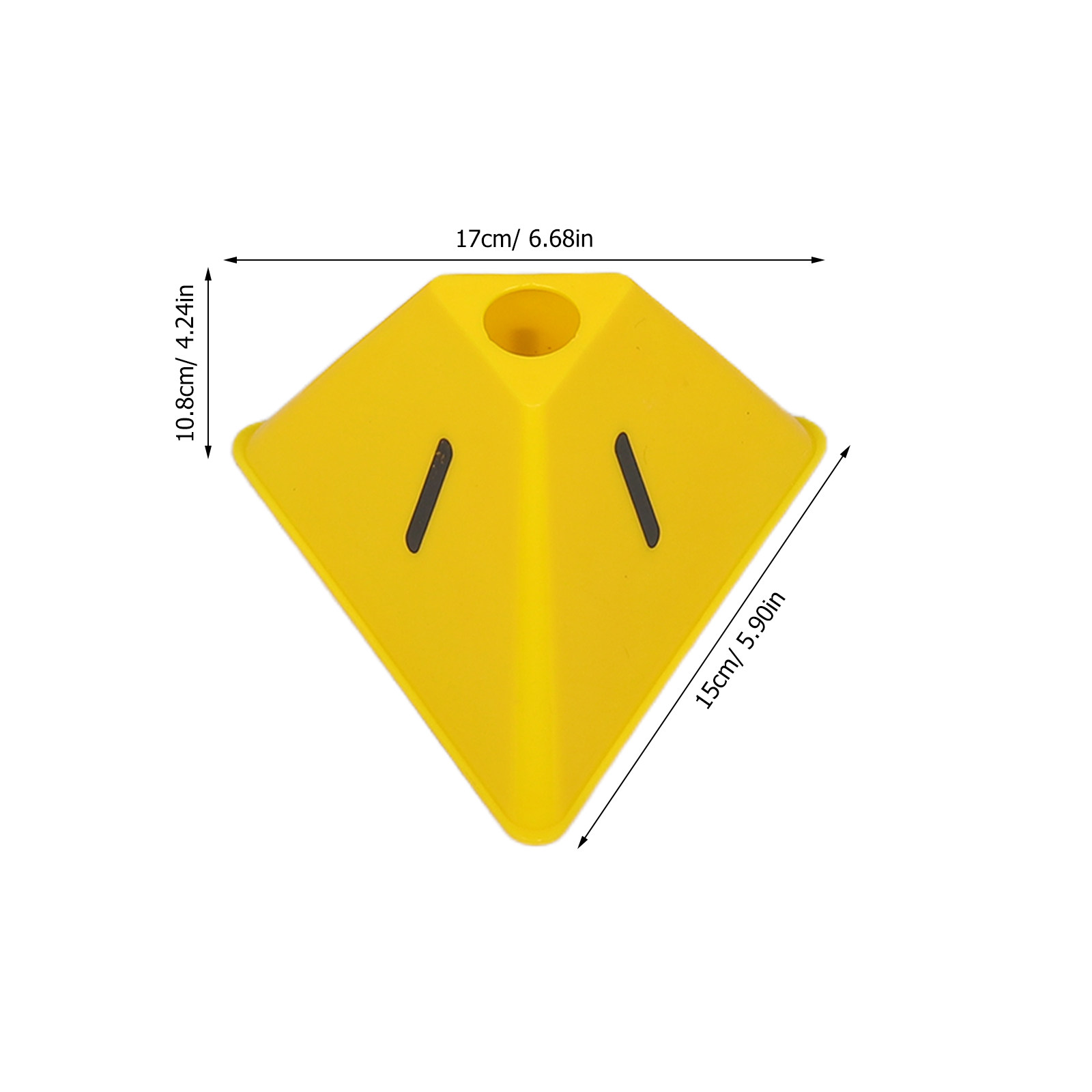 กรวยฝึกซ้อมฟุตบอล 10 ชิ้น แบบม - Football Training Cone บทวิจารณ์และราคา